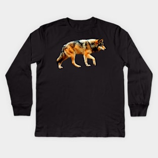 Wild Wolf Kids Long Sleeve T-Shirt